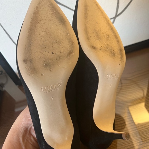 J. Crew suede heel - Picture 5 of 6